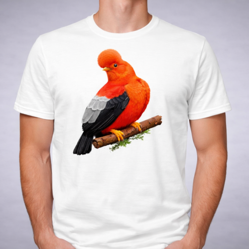 Polo Bordado Gallito de las Rocas Andino