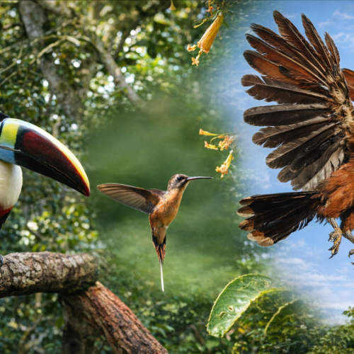 Tarapoto Birdwatching / Live Plumage, Birds Along the Trail